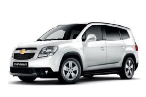 Текстильные коврики на CHEVROLET ORLANDO 3 РЯДА 