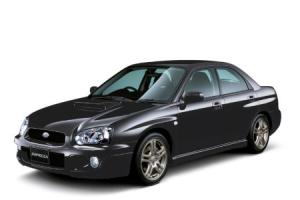 Текстильные коврики на SUBARU IMPREZA 2003-2007 правый руль