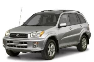 Текстильные коврики на TOYOTA RAV4 5D 2000-2003