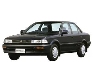 Эва-коврики на Toyota Corolla VI (E90) 1987 - 1991