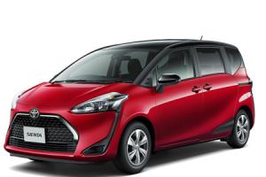 Эва-коврики на Toyota Sienta II 7 мест Правый Руль 2015 -