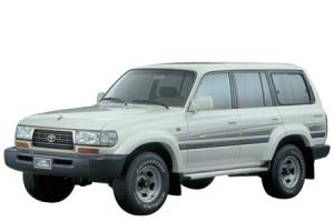Эва-коврики на Toyota Land Cruiser 80 SERIES ПРАВЫЙ РУЛЬ 1989 - 1997